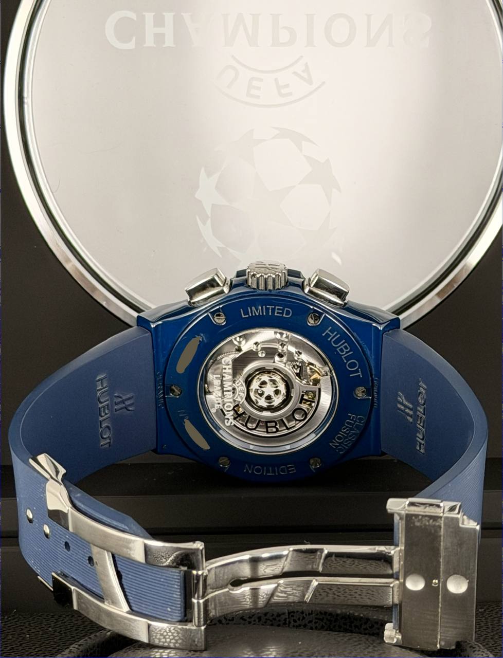 Hublot Classic Fusion Aerofusion Uefa Champions League Limited Edition 100 Pieces Full Set 99% NEW