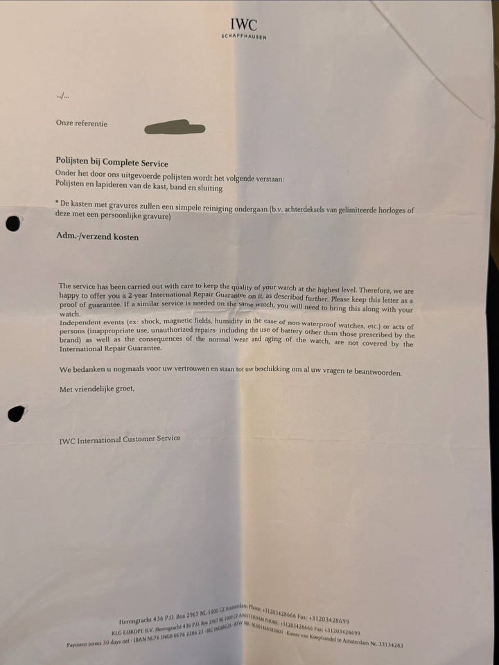 IWC Pilot Chronograph Full Set with Nato and Original Straps