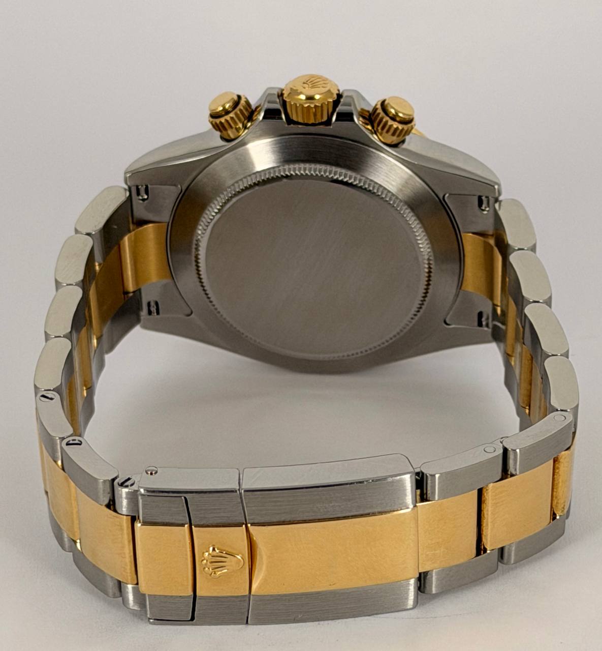 Rolex Daytona Stahl Gold wie neu nach Service Seriennummer Y 2002 116523