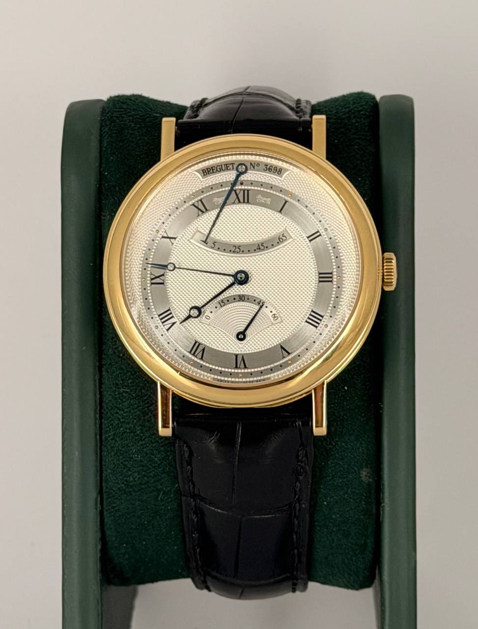 Breguet Classique Retrograde mit Originalpapieren und Faltschließe