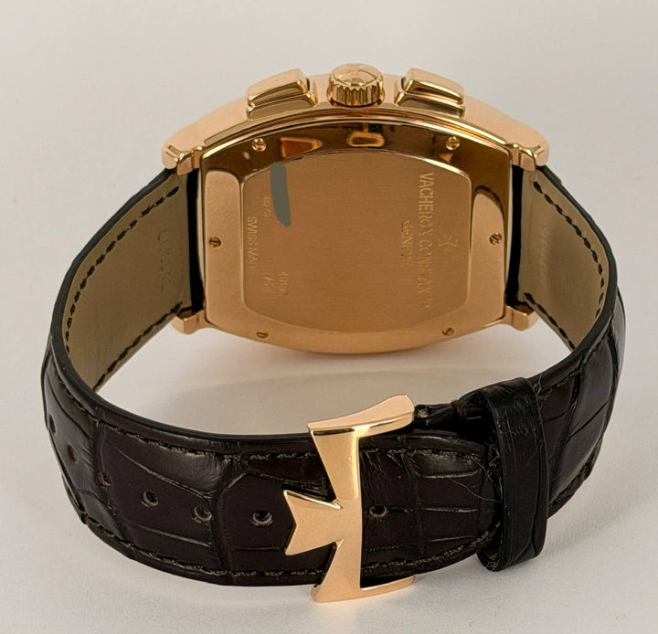 Vacheron Constantin Malte Tonneau Chronograph Full Set unpolished XL SIZE