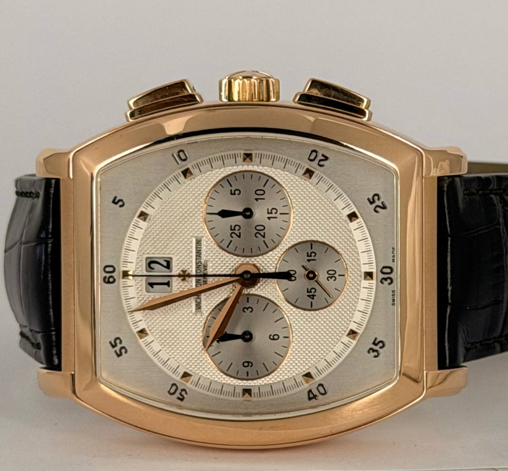 Vacheron Constantin Malte Tonneau Chronograph Vollset unpoliert XL Größe