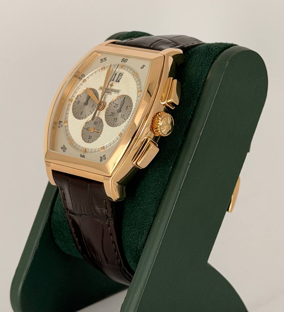 Vacheron Constantin Malte Tonneau Chronograph Vollset unpoliert XL Größe