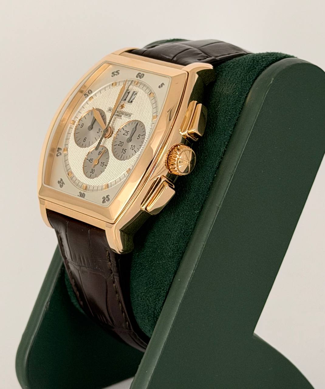 Vacheron Constantin Malte Tonneau Chronograph Full Set unpolished XL SIZE