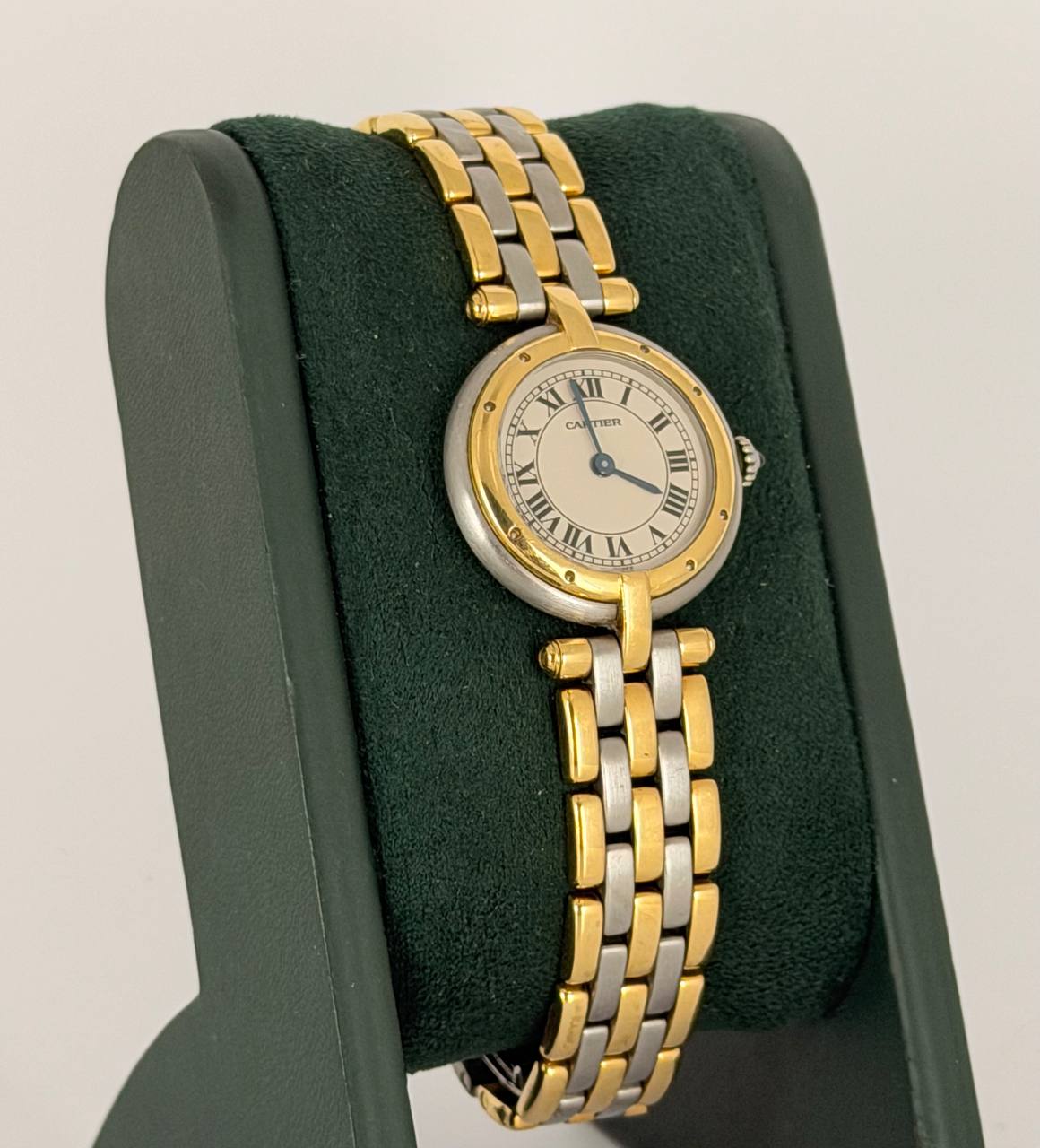 Cartier Panthère 3 Goldreihen nach Revision nur Uhr