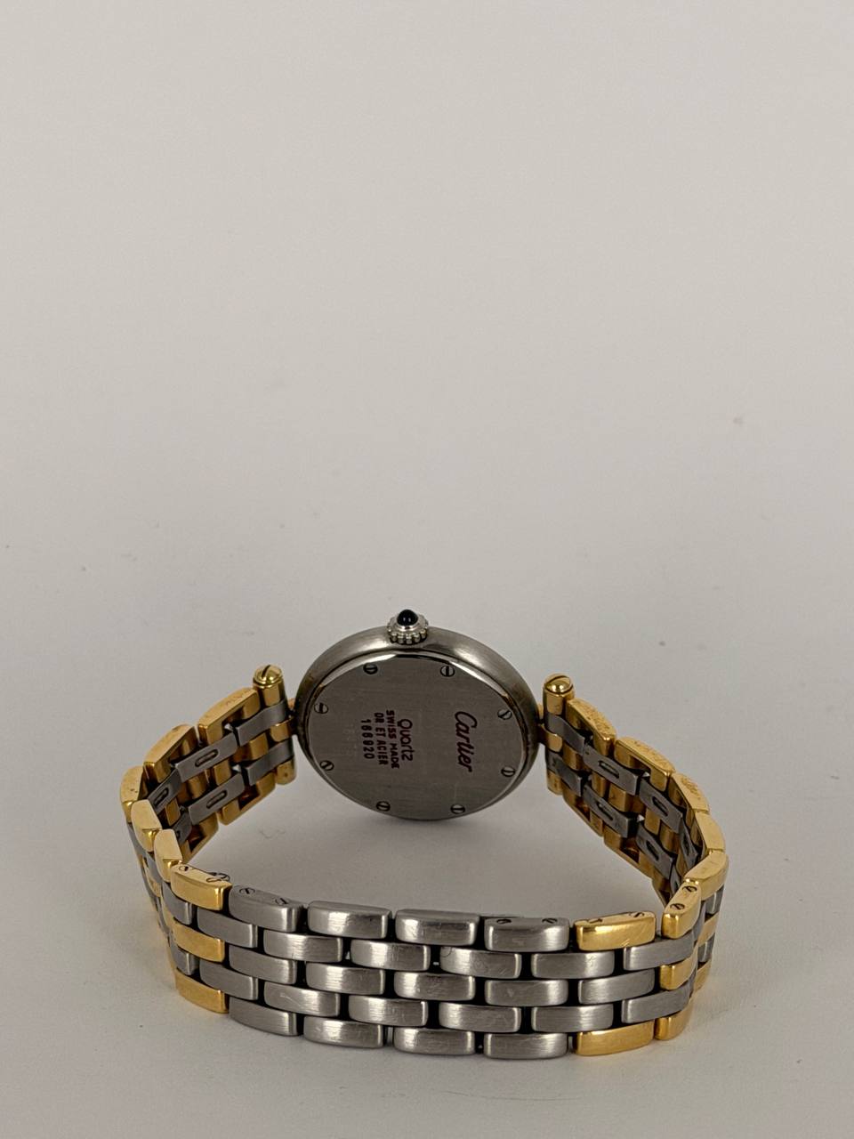 Cartier Panthère 3 Goldreihen nach Revision nur Uhr