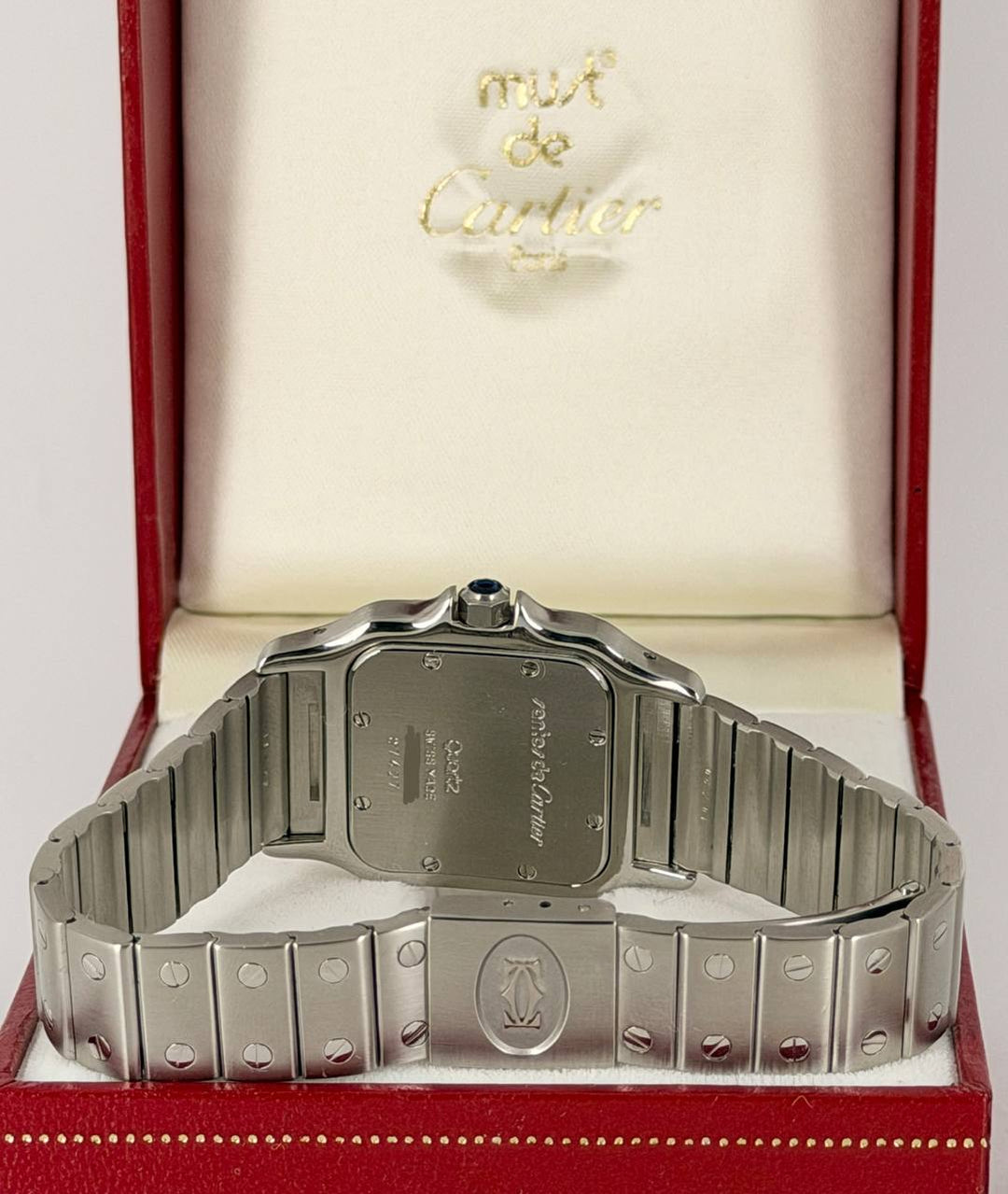 Cartier Santos Galbée Collectots Item Extra Full Set Mint Condition After Service