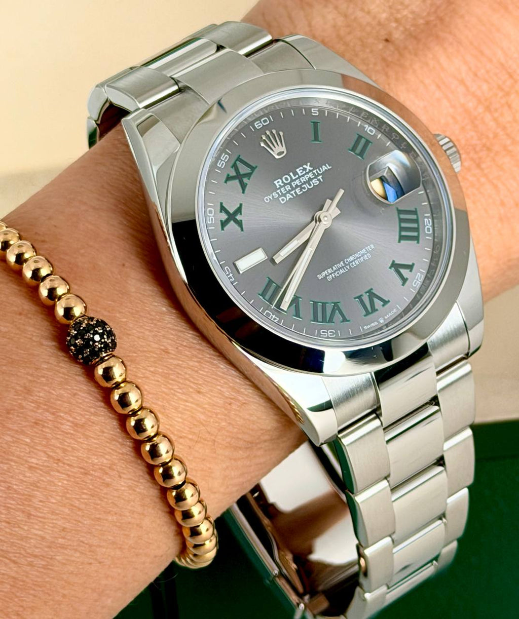 Rolex Datejust 41 Wimbledon 2019 Linie Komplettset LC100