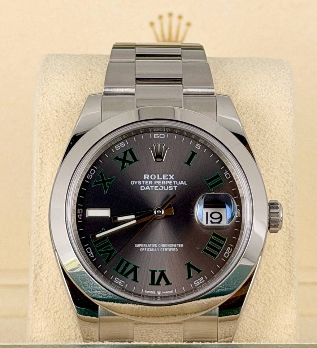 Rolex Datejust 41 Wimbledon 2019 Linie Komplettset LC100
