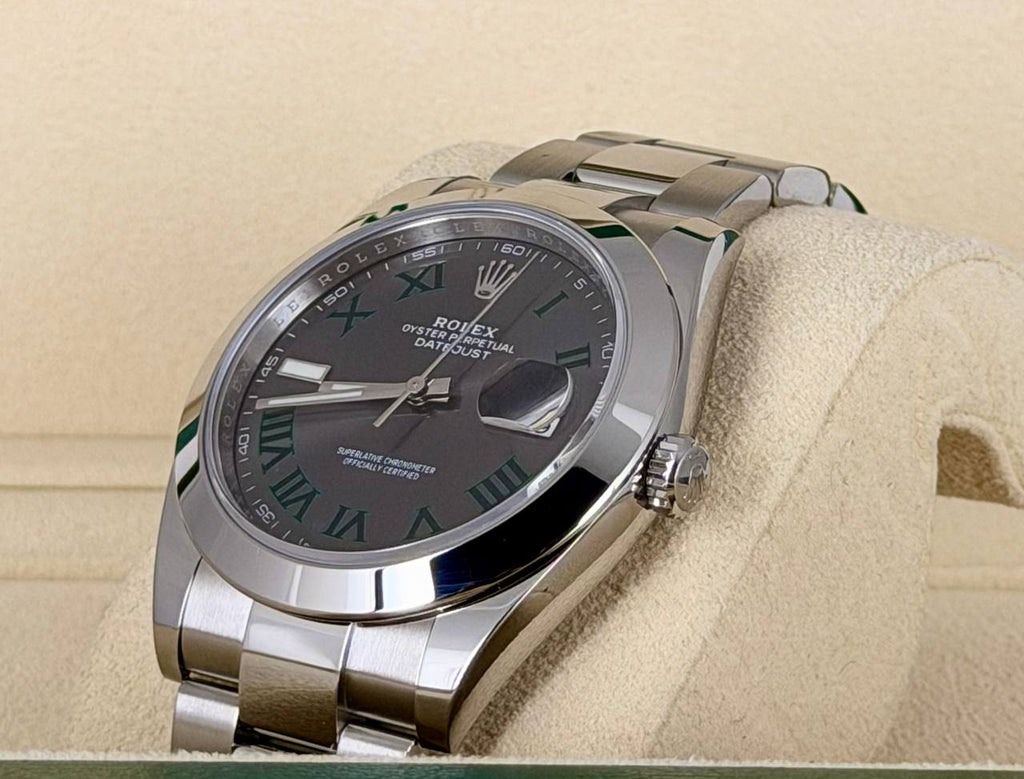 Rolex Datejust 41 Wimbledon 2019 Linie Komplettset LC100