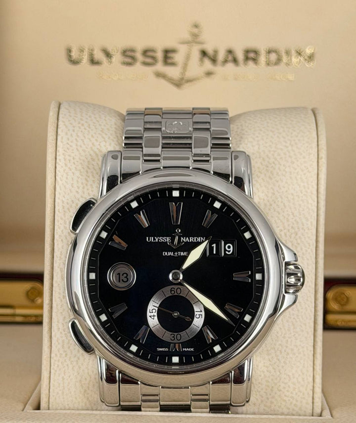 Ulysse Nardin Dual Time Gmt Big Date Dual Time 243-55 Full Set Like NEW