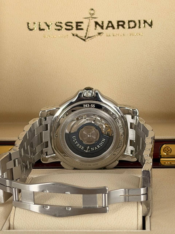 Ulysse Nardin Dual Time Gmt Big Date Dual Time 243-55 Full Set Like NEW