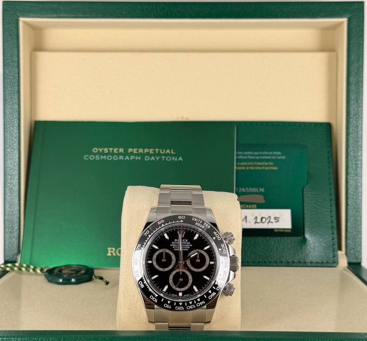 Rolex Daytona Ceramic Black New 2025 Nov