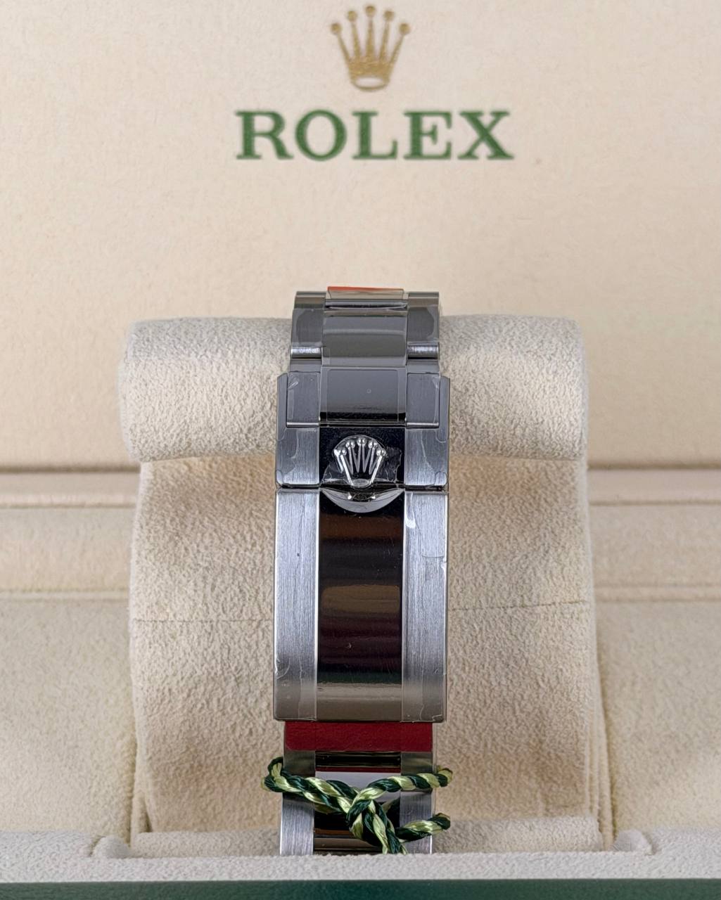 Rolex GMT-Master II "Batman" NEW OLD STOCK STICKERED WATCH FULL SET LC 126