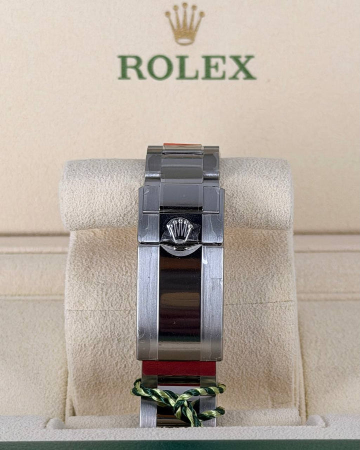 Rolex GMT-Master II "Batman" NEW OLD STOCK STICKERED WATCH FULL SET LC 126