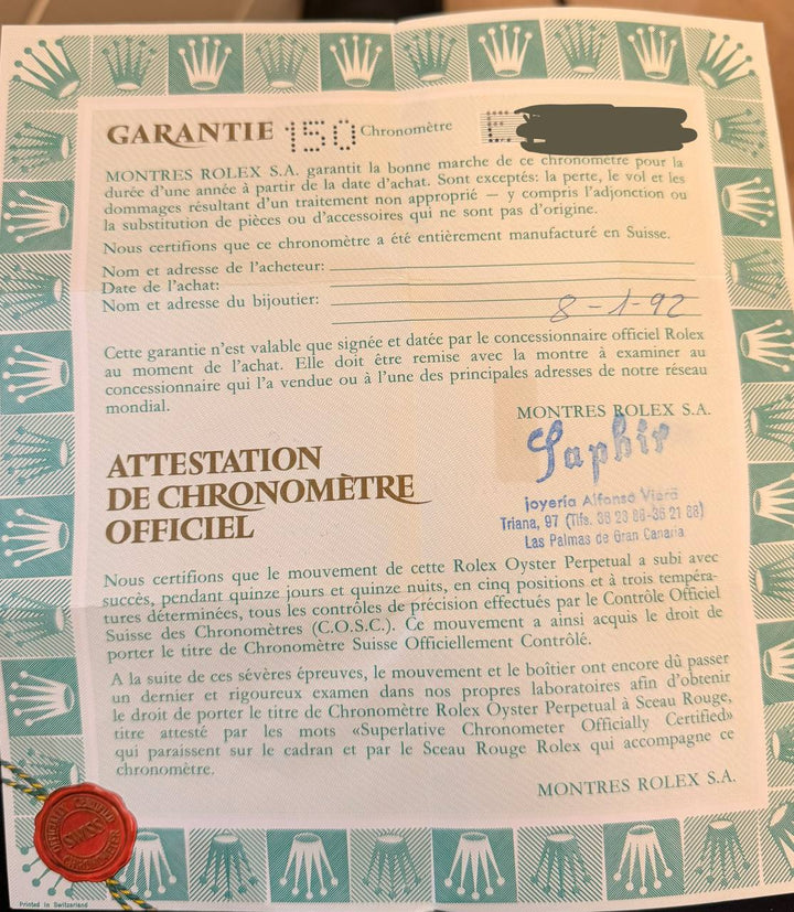 Rolex Sea-Dweller 4000 Full Set Like new 1992