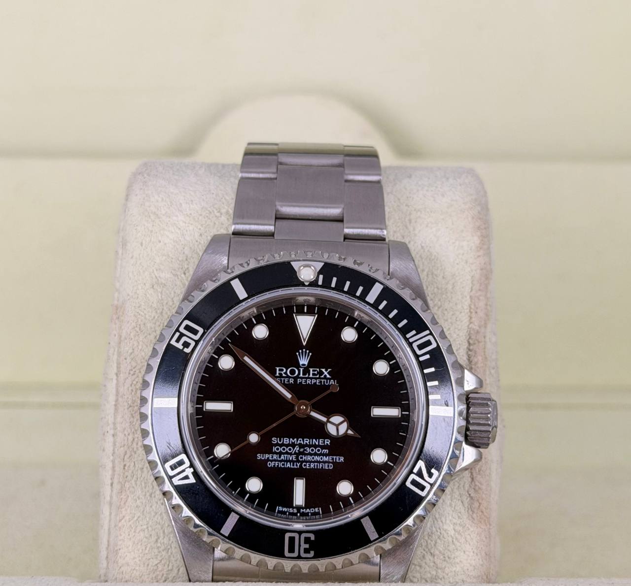 Rolex Submariner (ohne Datum) Komplettset wie neu, lange F für passende Größe