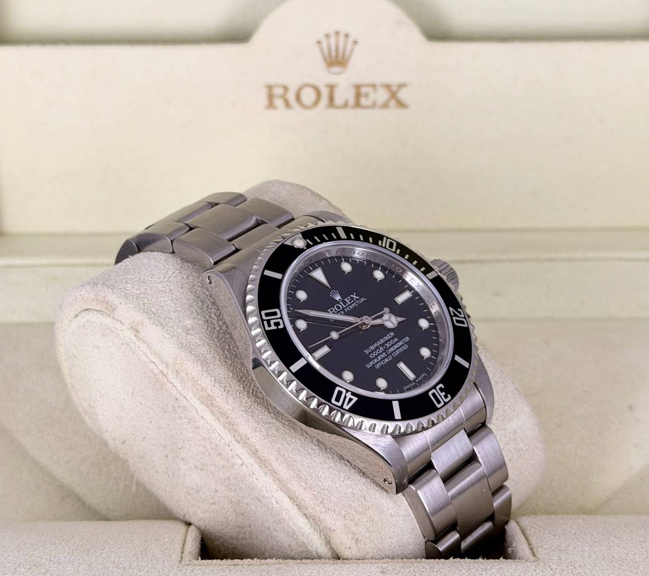 Rolex Submariner (ohne Datum) Komplettset wie neu, lange F für passende Größe