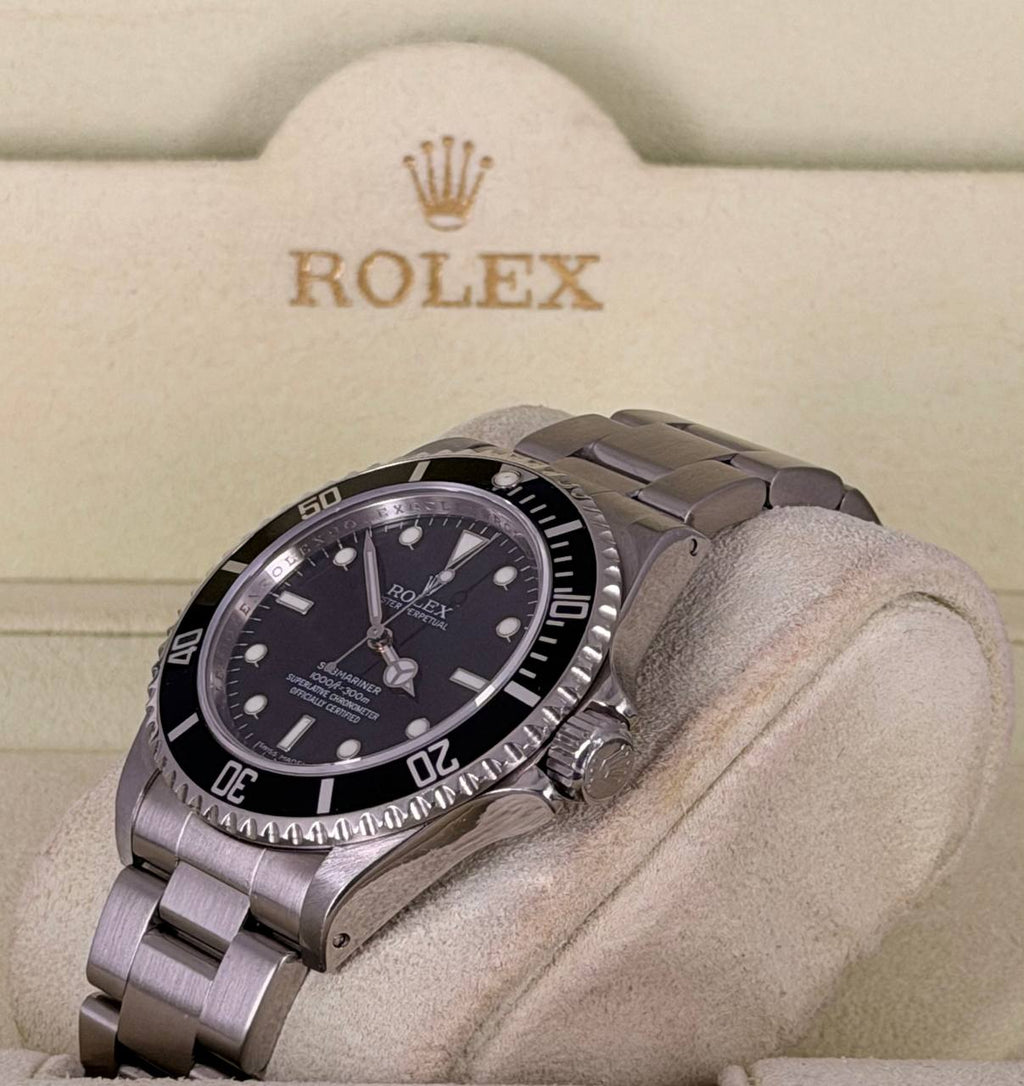 Rolex Submariner (ohne Datum) Komplettset wie neu, lange F für passende Größe