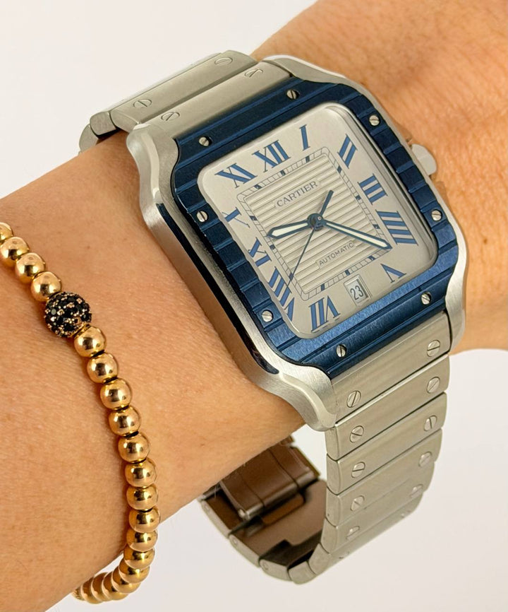 Cartier Santos De Cartier 2022 Large Dial Full Set Like New