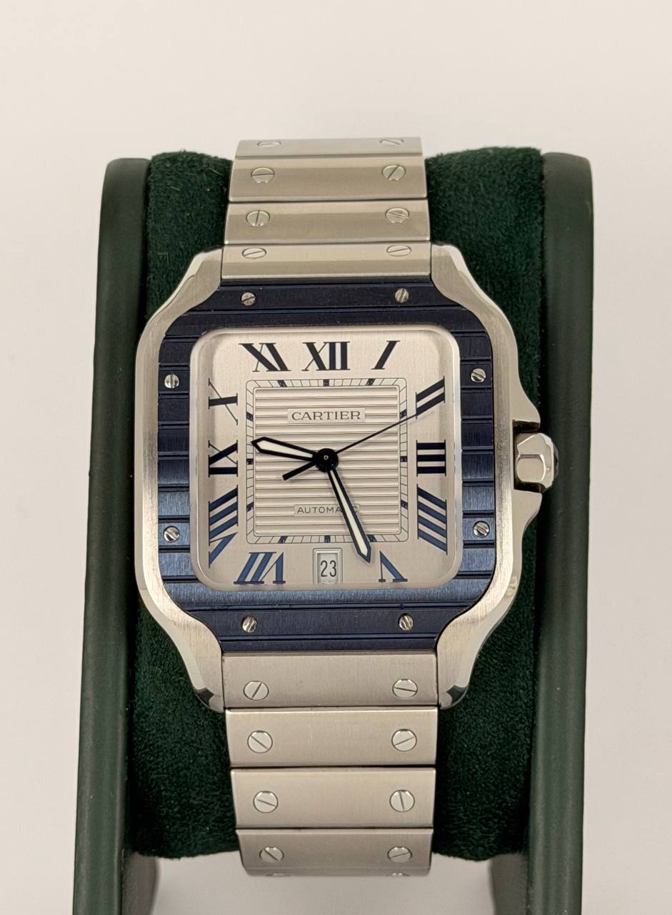 Cartier Santos De Cartier 2022 Large Dial Full Set Like New