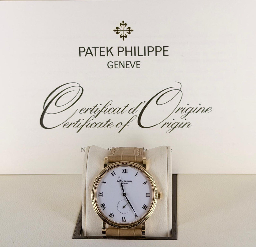 Patek Philippe Calatrava, Box und Papiere