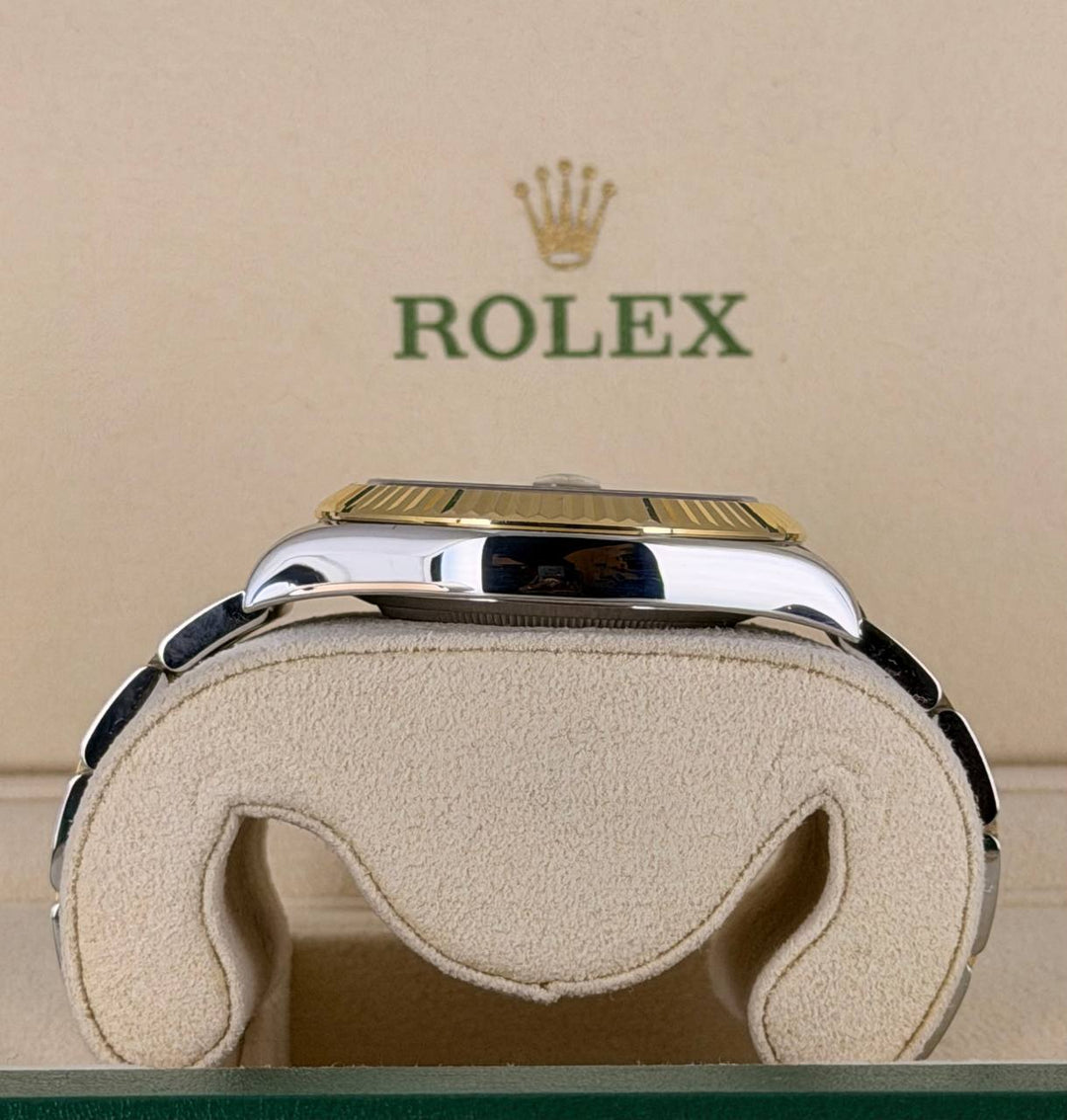 Rolex Datejust II Black Wimbeldon Dial Full Set 2016 99% Condition