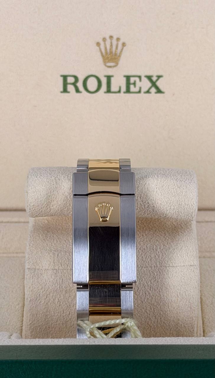 Rolex Datejust II Schwarzes Wimbledon-Zifferblatt Komplettset 2016 Zustand 99%