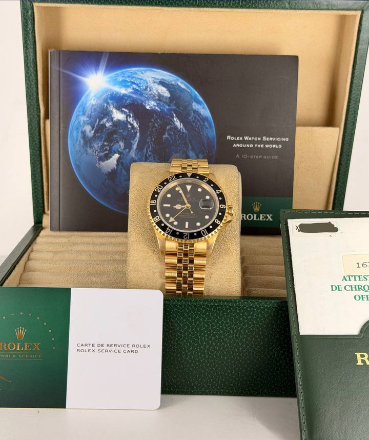 Rolex GMT-Master II Perfect Condition Full Set Serial X 1991