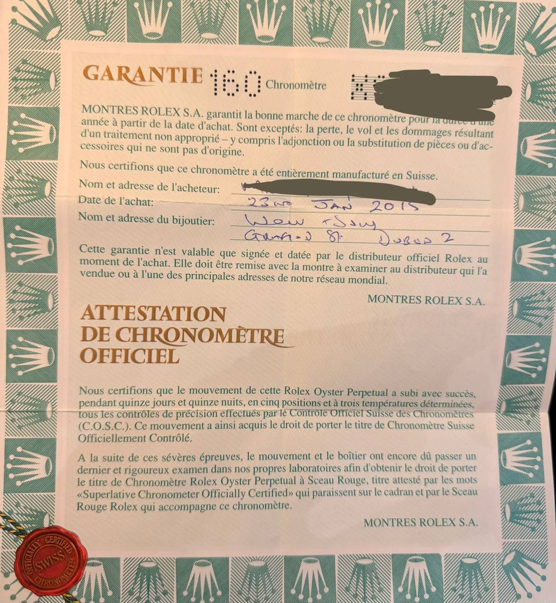 Rolex GMT-Master II Perfect Condition Full Set Serial X 1991