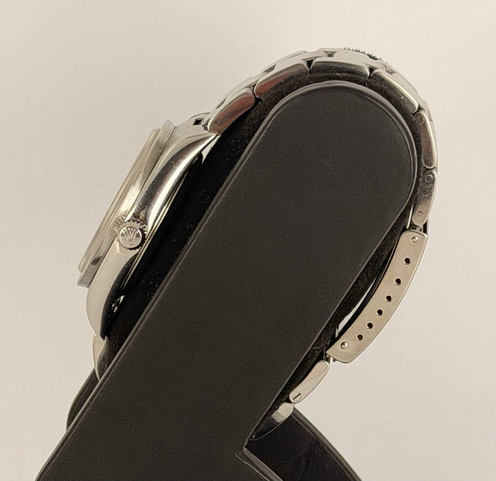 Rolex Oyster Perpetual Date Blue Dial Full Set Like New After Service Serial Y