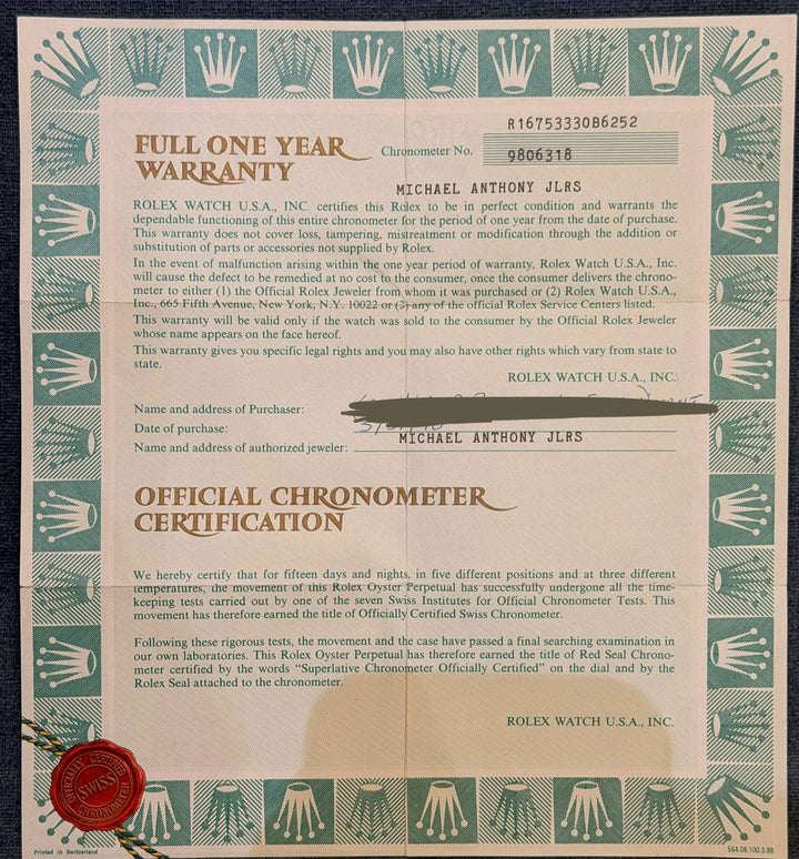 Rolex GMT-Master Zombie Full Set Mint Condition NO STRETCH! Collectors Item