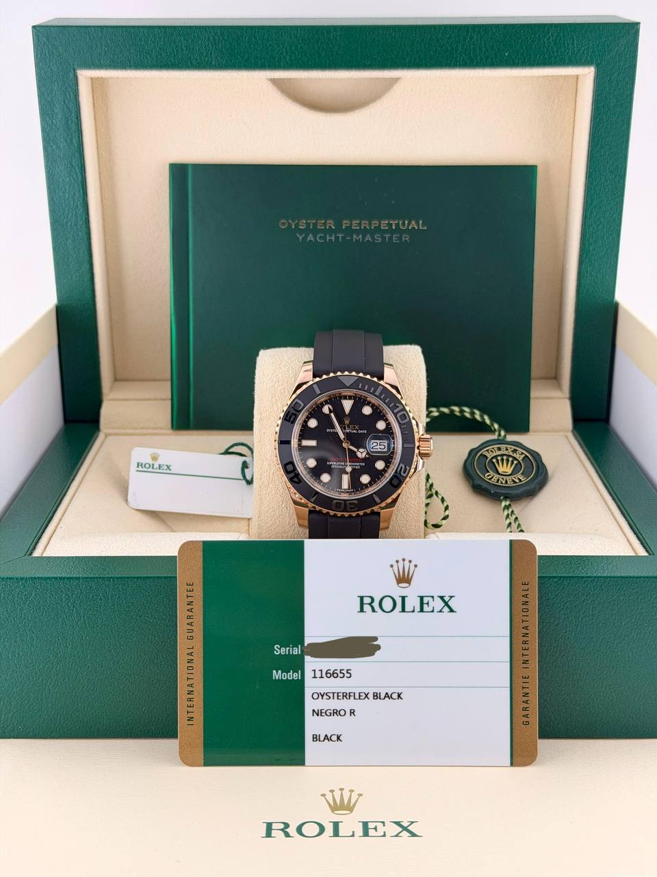 Rolex Yacht-Master 40 2017 LC Nordirland Full Set neuwertig