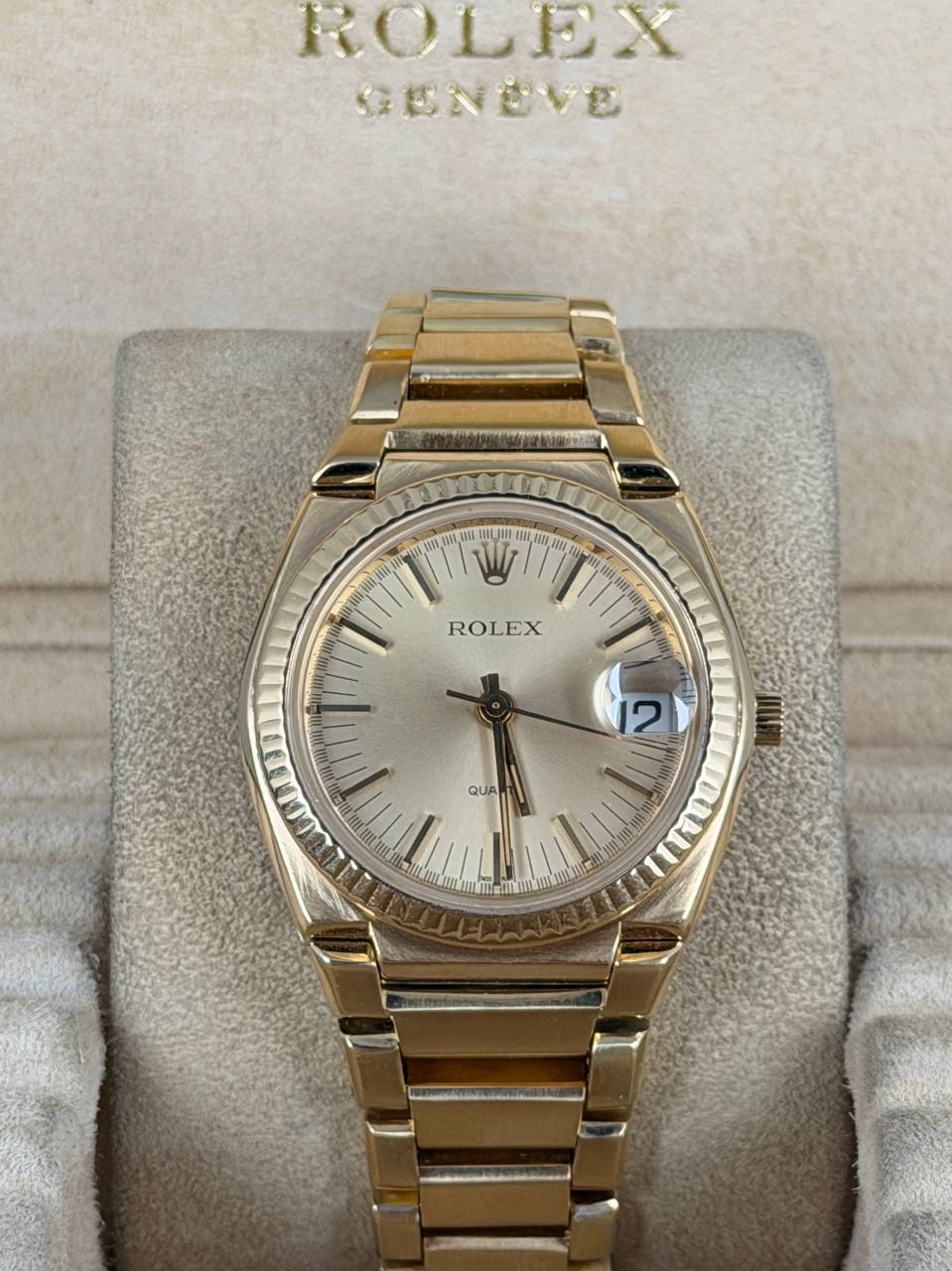 Rolex Datejust Oysterquartz Quarz Jumbo Limited Edition 18k