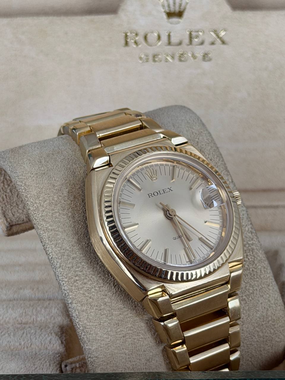 Rolex Datejust Oysterquartz Quarz Jumbo Limited Edition 18k