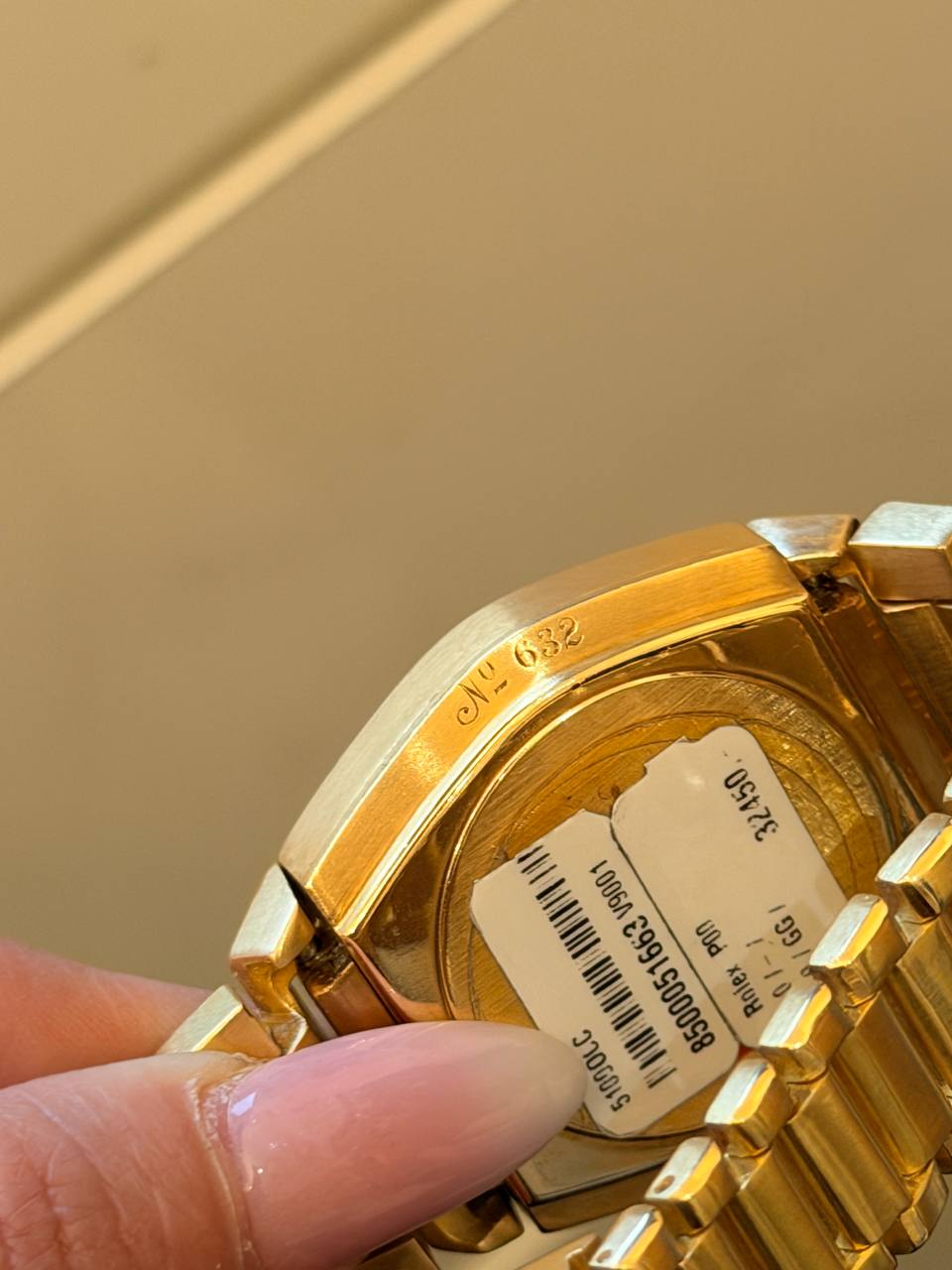 Rolex Datejust Oysterquartz Quartz Jumbo Limited Edition 18k