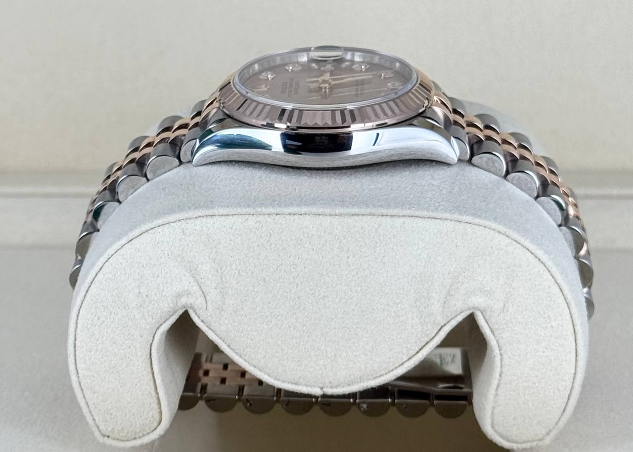 Rolex Datejust 31, Bicolor, mit Box und Papieren