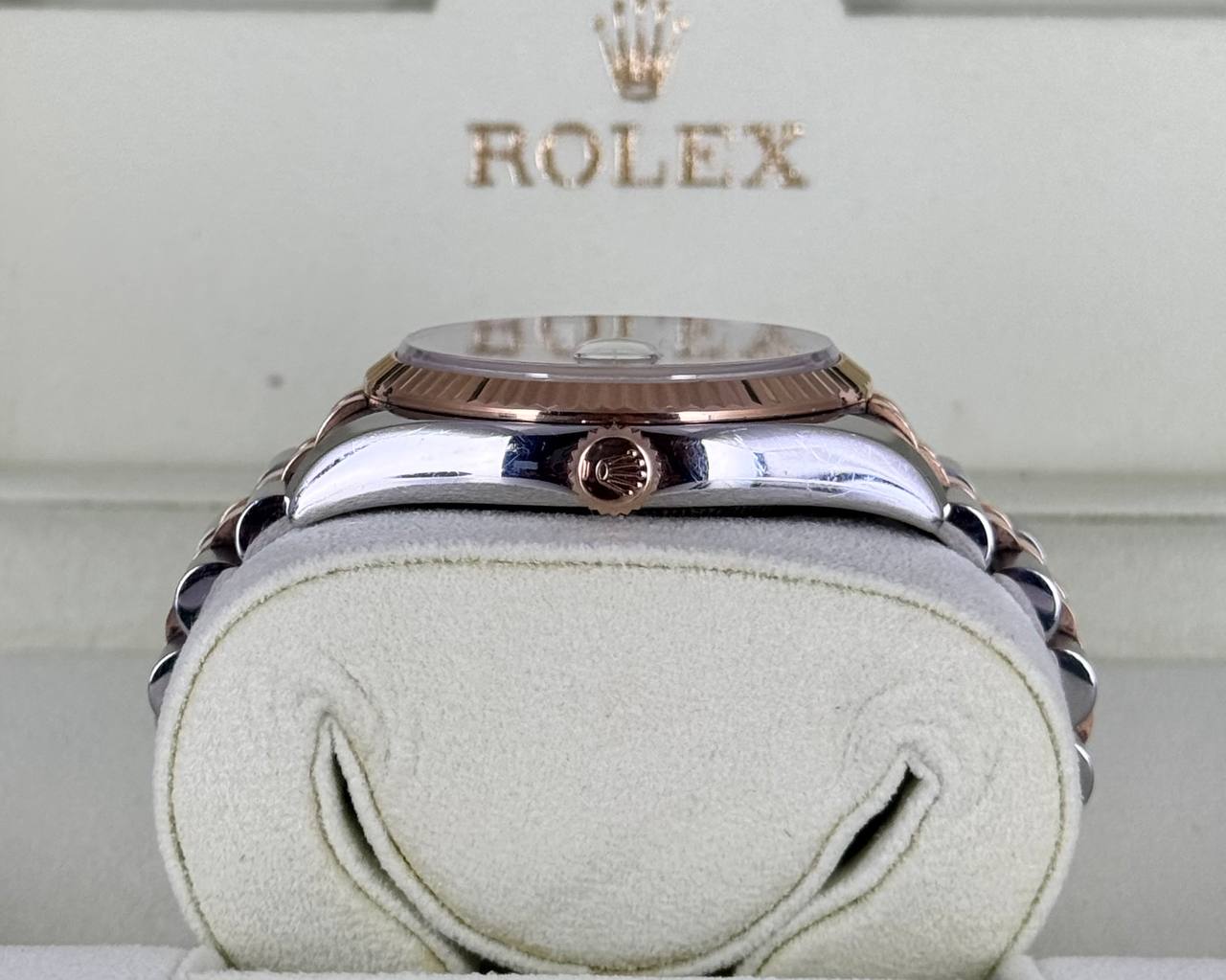 Rolex Datejust 36, Perlmutt-Zifferblatt, Bicolor