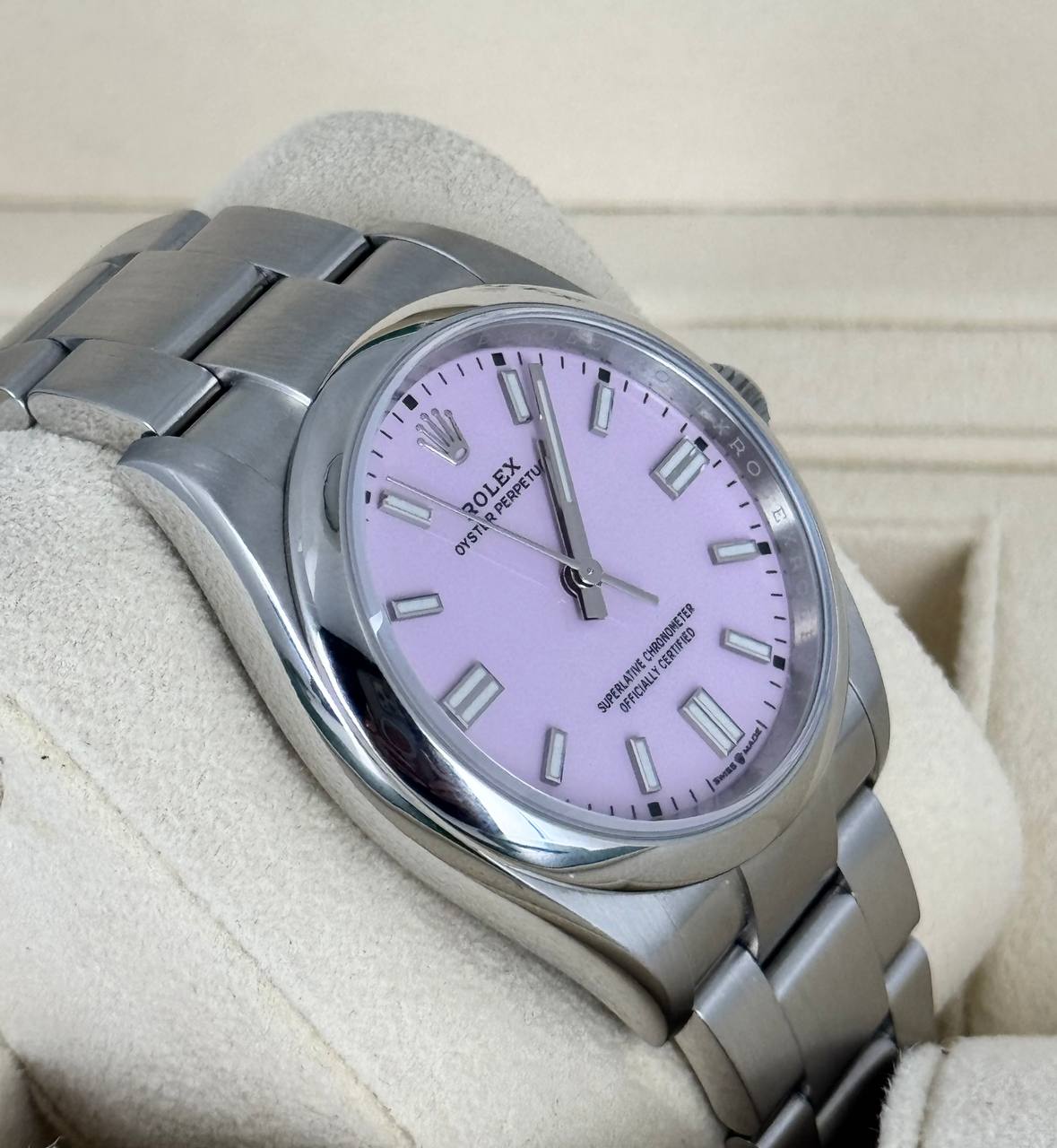 Rolex Oyster Perpetual 36 mit Box und Papieren
