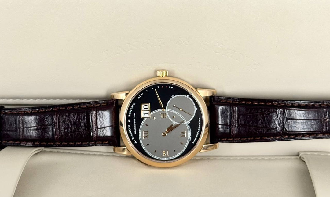 A. Lange & Sohne Grand Lange 1 with box and papers