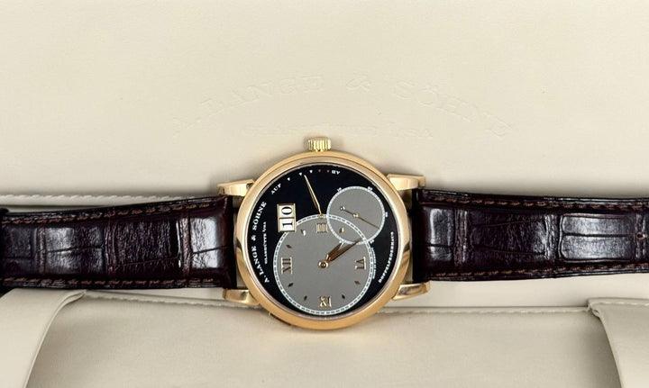 A. Lange & Sohne Grand Lange 1 with box and papers