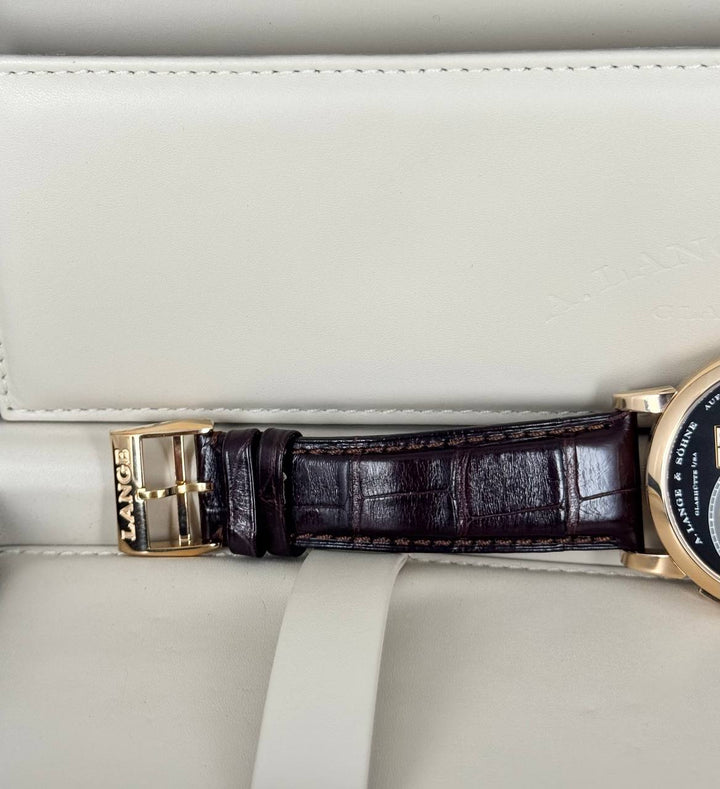 A. Lange & Sohne Grand Lange 1 with box and papers
