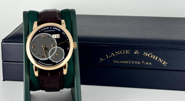 A. Lange & Sohne Grand Lange 1 with box and papers