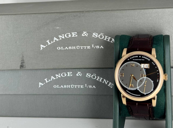 A. Lange & Sohne Grand Lange 1 with box and papers