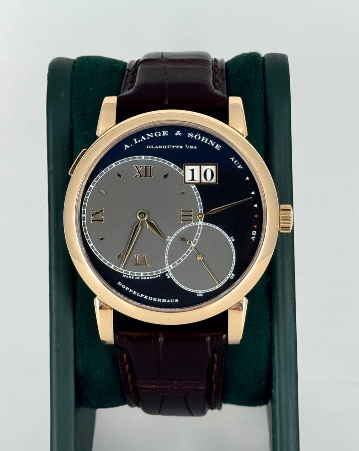 A. Lange & Sohne Grand Lange 1 with box and papers