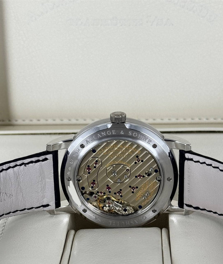 A. Lange & Sohne with box and papers