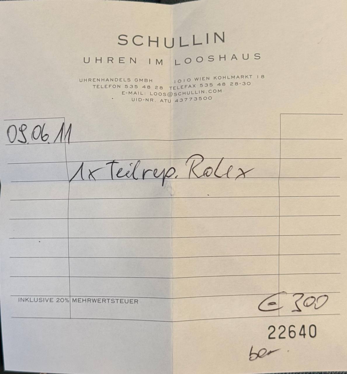 Rolex Datejust, blaues Zifferblatt, mit Box und Papieren