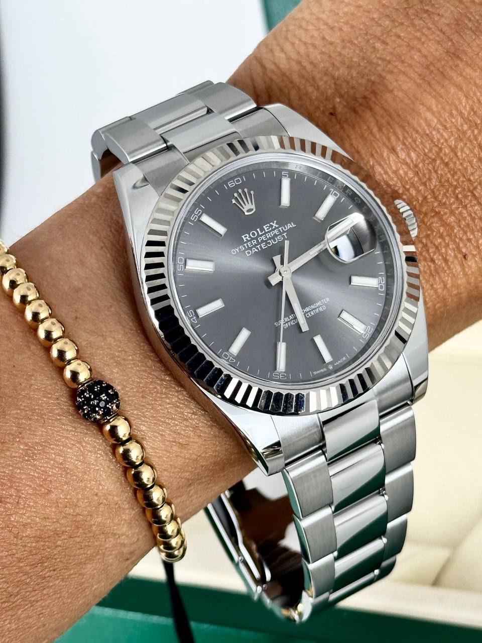 Rolex Datejust II mit Box und Papieren 2020, sehr guter Zustand