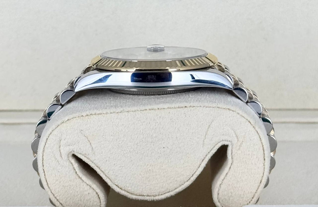 Rolex Datejust 41, Zweifarbig, mit Box und Papieren 126333