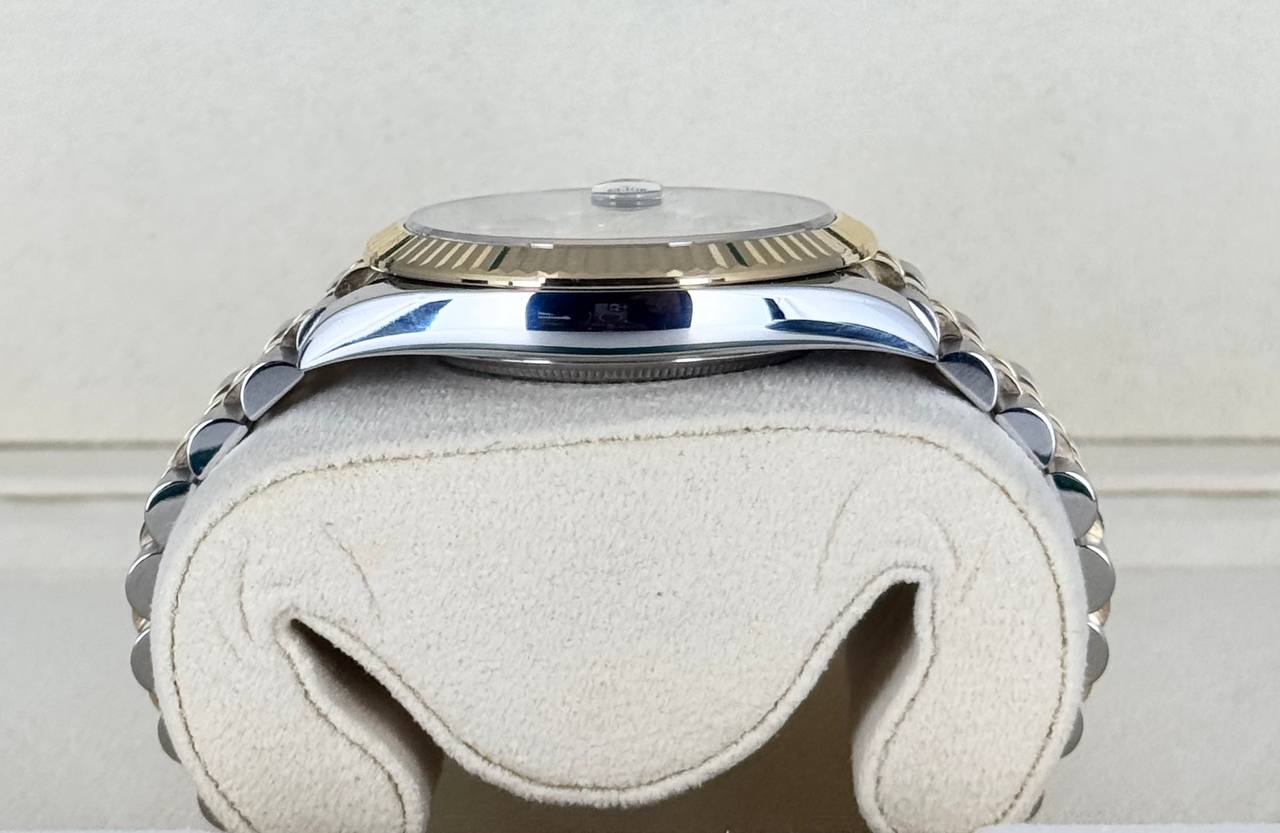 Rolex Datejust 41, Zweifarbig, mit Box und Papieren 126333